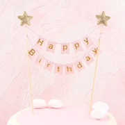 HB Tag - Flag Birthday Topper